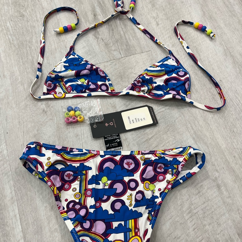 Cult Industries Rainbow Bikini Swim